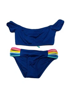 Heart And Harmony Girls Swim Suit Twi Piece Size 8 - Picture 1 of 5