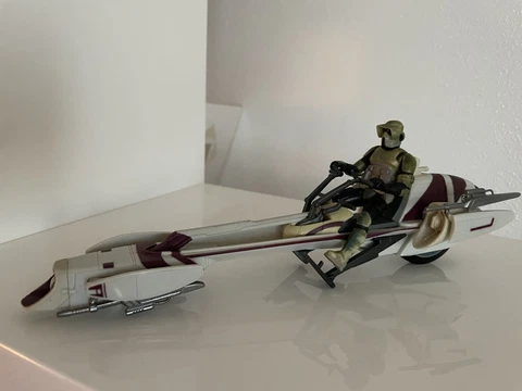 Star Wars Revenge Of The Sith BARC Speeder BARC Trooper Hasbro 2005 Cover