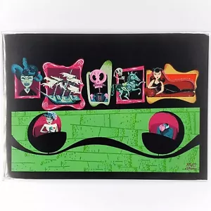Spukhaus Postkarte Disney WonderGround Gallery Mcbiff schreckliche Haunts - Bild 1 von 2