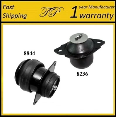 2 PIEZAS MONTAJE MOTOR Y TRANSMISIÓN PARA VOLKSWAGEN GOLF 1993-1999 2.0L (ESTILO ANTIGUO) Foto 1 de 4