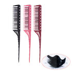 3-Row Teeth Teasing Comb Rat Tail Comb  Hair Rtyling Hairdressing Comb Brush-au