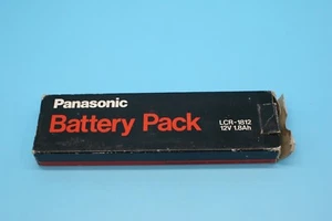 Batteria Vintage Panasonic LCR-1812P 12V 1,8 Ah - Foto 1 di 5