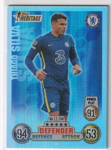 Topps Match Attax Champions League 21/22 Heritage Nr. 466 Thiago Silva - Bild 1 von 1