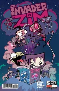 INVADER ZIM #1 Oni Press REBEL BASE COMICS Variante Enter the Florpus NETFLIX NM - Bild 1 von 1