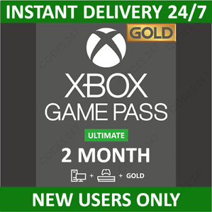 XBOX Game Pass Ultimate 2 Months (60 Days) Live Gold INSTANT DELIVERY 14 24/7 