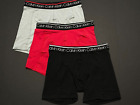 Brief boxer Calvin Klein Body Fit NP24220 - noir/rouge/gris taille Petit - 3 paires