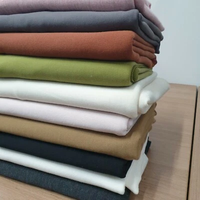 Clearance Plain Ponte Roma Viscose Stretch Spandex Jersey Dress Fabric 58" Meter - Image 1 of 3