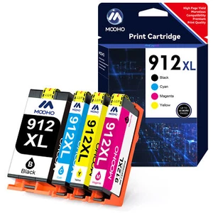 4x Patronen für HP 912 XL Multipack OfficeJet Pro 8010 8012 8014 8015 8022 8023 - Bild 1 von 7