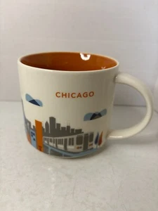 Starbucks You Are Here Collection Chicago Coffee Tea Mug 14 oz - Picture 1 of 7