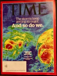 TIME MAGAZINE September 25 2017 STORMS KEEP GETTING STRONGER Learn from Disaster - Picture 1 of 1