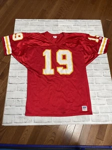 Wilson Youth XL Team NFL #19 Kansas City Chiefs Jersey Vintage Good Condition - Picture 1 of 9