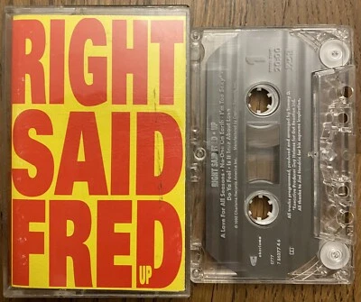 Right Said Fred - Up [1992 Cassette] W Hit “I’m Too Sexy” Vanilla Ice NKOTB - Image 1 of 3