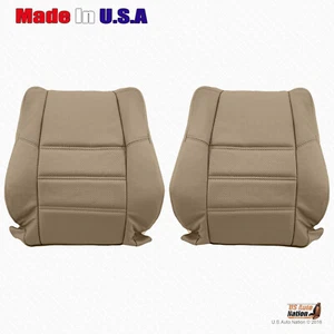 Driver & Passenger Tops Perforated Leather Cover For 2001-2004 Nissan Pathfinder - Picture 1 of 9