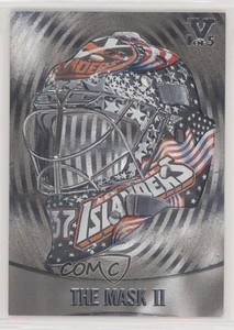 2002-03 ITG Be A Player Between the Pipes Mask II Silver Vault /5 Rick DiPietro