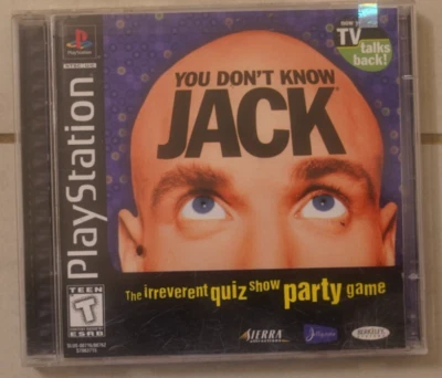 You Don't Know Jack (Sony PlayStation 1, 1999) USED/OPENED - COMPLETE - Image 1 of 4