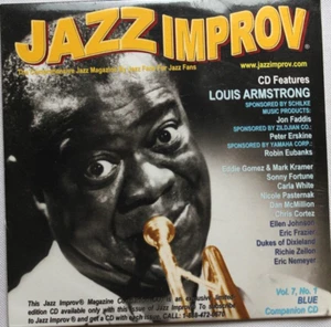 JAZZ IMPROV VOLUME 7 NUMBER 1 BLUE [NEW CD] EXCLUSIVE LIMITED EDITION VARIOUS - Picture 1 of 2