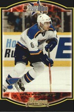 2002-03 Bowman YoungStars Blues Hockey Card #145 Tom Koivisto Rookie