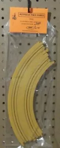 TYCO TAN-SAND, 9" R 1/4 CIRCLE HO SLOT CAR TRACK, #5831, (1-PK) - Bild 1 von 1
