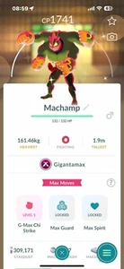 Pokémon Go - Shiny Gigantamax Machamp (Trade 20k Sternenstaub oder P TC 80k Sternenstaub) - Bild 1 von 4