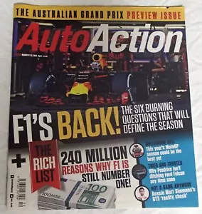 Auto Action Magazine 2016 #1681 Mar 17-Mar 23 F1 & MotoGP Season Previews - Picture 1 of 9