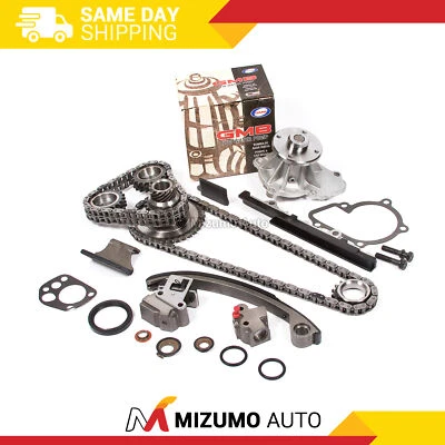 Timing Chain Kit GMB Water Pump Fit 91-99 2.4L Nissan 240SX DOHC KA24DE - Image 1 of 4