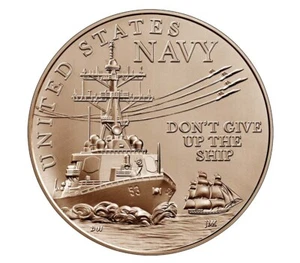 U.S. Navy Bronzemedaille - 1,5 Zoll - Bild 1 von 2