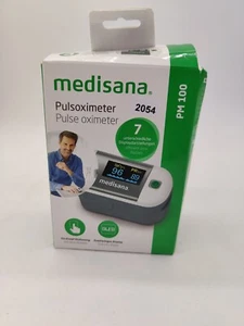 Medisana PM 100 Pulsossimetro, Ossimetro da Dito per Misurare la Saturazione di Ossigeno - Foto 1 di 4