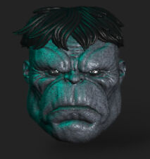 Gray Hulk Incredible custom head action figure Marvel Legends 1/12 1/6 Unpainted