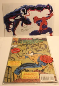 The Amazing Spider-Man #390 (1994) With Signed Tom Palmer Animation Cell - Picture 1 of 11