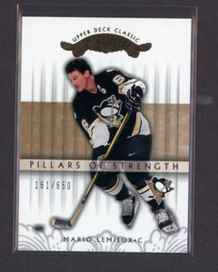 2003-04 Upper Deck Classic Portraits #136 Mario Lemieux PS 161/650 - Bild 1 von 1