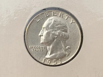 1951 Washington Quarter  High grade - Image 1 of 4