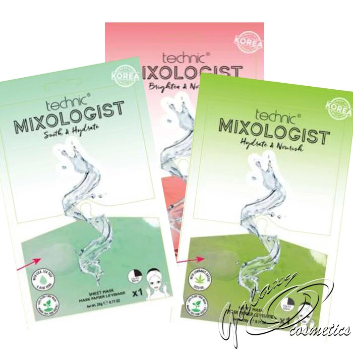 Technic Mixologist 100% Plant Fibre Sheet Face Mask with Serum - Image 1 of 1