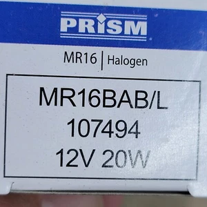 Prism MR16BAB/L 2 prong light bulb 2pcs total - Picture 1 of 5