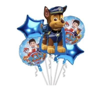 Globos de lámina Paw Patrol 5 piezas Foto 1 de 4