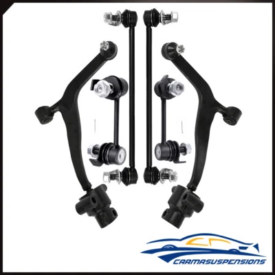 6x Brazo de control delantero y extremo de barra estabilizadora de rótula para Infiniti FX35 FX45 2003-08 Foto 1 de 4