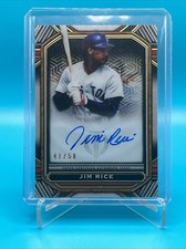 2023 Topps Tribute Jim Rice Iconic Perspectives Auto /50 (Red Sox)