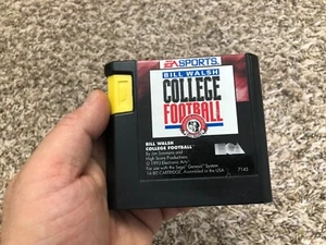 Bill Walsh College Football (Sega Genesis, 1993) Cartridge only - Picture 1 of 8
