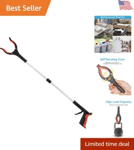 360° Foldable Grabber with Ergonomic Handle - Versatile Litter Picker Tool - Picture 1 of 9