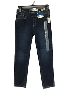 Old Navy Skinny Jeans Girls Size Med 8 Adjustable Waist Stretch Built in Tough - Picture 1 of 13
