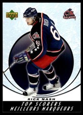 2005-06 Upper Deck McDonald's Top Scorers Rick Nash Columbus Blue Jackets #TS14