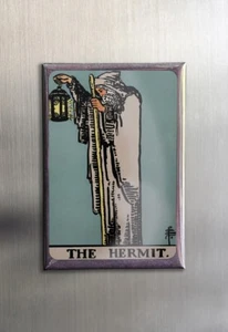 The Hermit Tarot Refrigerator Magnet - Imagen 1 de 1