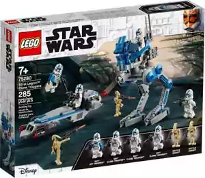 New in Box - Sealed Retired LEGO Star Wars: 501st Legion Clone Troopers (75280) - Picture 1 of 3