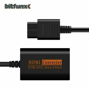 Nintendo HDMI Converter Adapter Super Nintendo 64 N64 Gamecube Famicom AV RCA - Picture 1 of 7