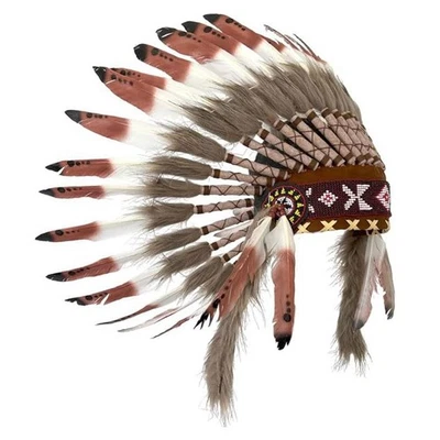 Indian Hat Decorative for Adults Feather Headdress for Carnival Halloween - Image 1 of 4