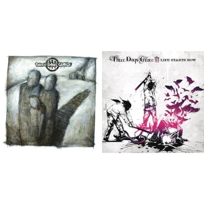 Three Days Grace - Three Days Grace (150G) & Life Starts [New LP Vinyl Bundle] - Image 1 of 3