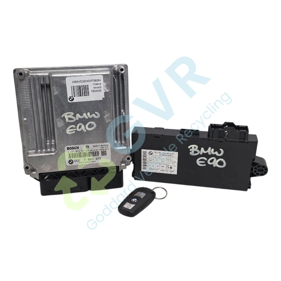 BMW 3 SERIES 320D SE MK5 (E90) 2005-2007 Engine ECU Kit M47 7803373 - Image 1 of 4