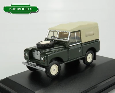 OXFORD DIECAST Spur O Oxford 1:76 76LR2AS005 Land Rover Serie 2A SWB Canvas bronzegrün