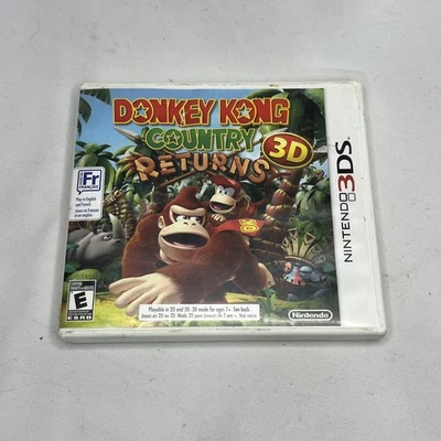 Donkey Kong Country Returns 3D (Nintendo 3DS 2013) CIB Complete Authentic Tested - Image 1 of 4