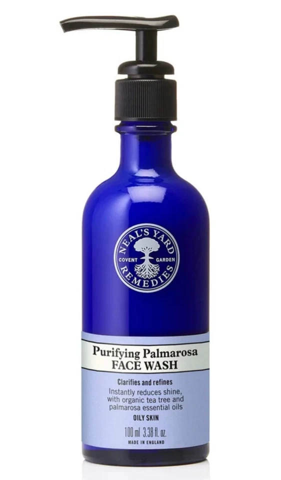 Neal's Yard Remedies Purifying Palmarosa Facial Wash 100ml. BBE 06/2028 - Image 1 of 1