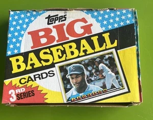 1989 Topps Big Baseball Wax Box Series 3 - Bo Jackson Kansas City Royals - Picture 1 of 15